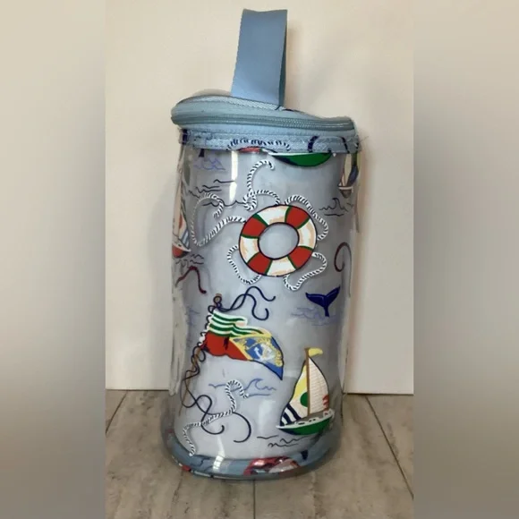 Vera Bradley Clear Cylinder Lotion Bag - Picture 4 of 10